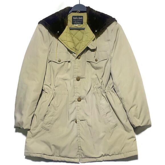 Lord and Lord Winter Coat Men's Medium 38-40 Mid-Length Hooded Shanhouse - Picture 3 of 9